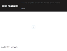 Tablet Screenshot of mikepanaggio.com
